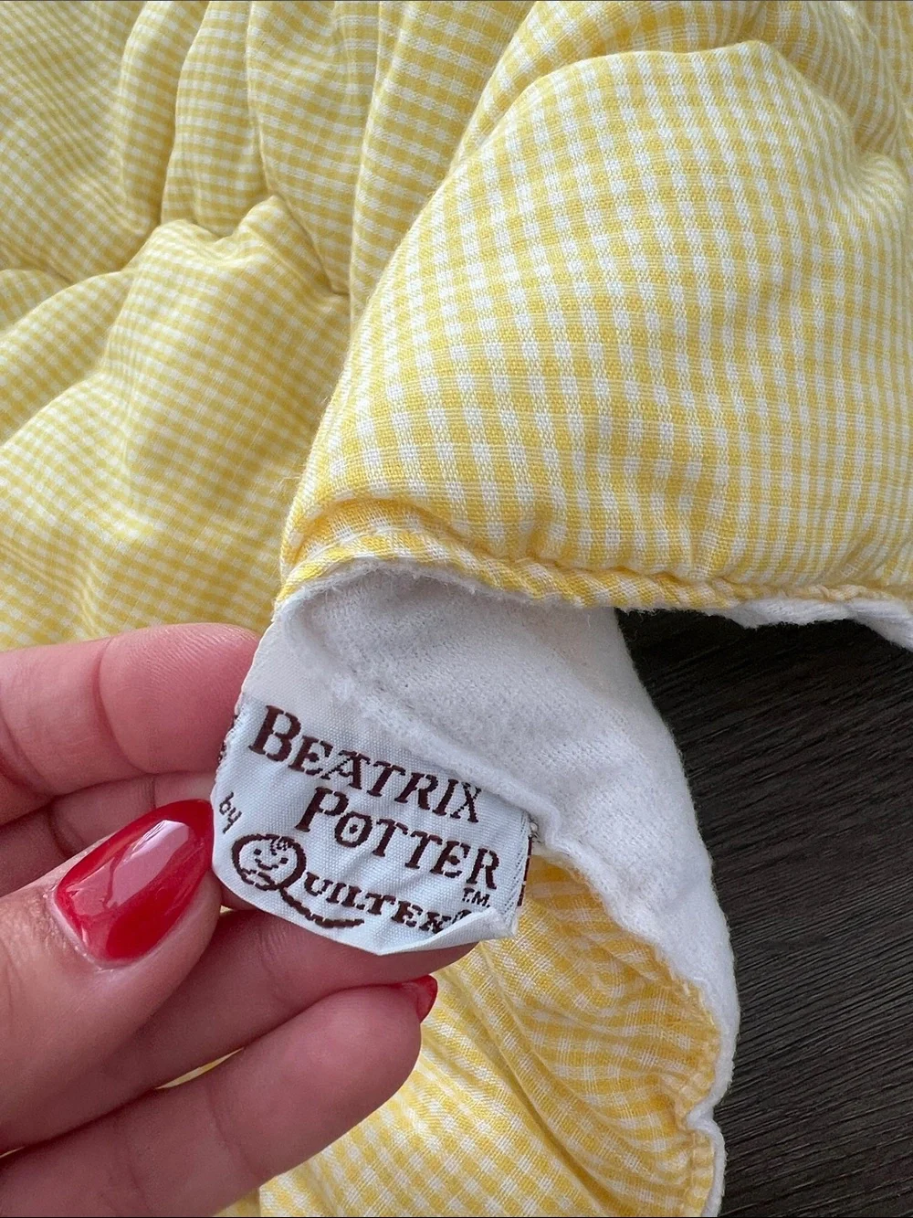 Beatrix Vintage Potter Peter Rabbit Baby Blanket and Sleeping Bag made Quiltex